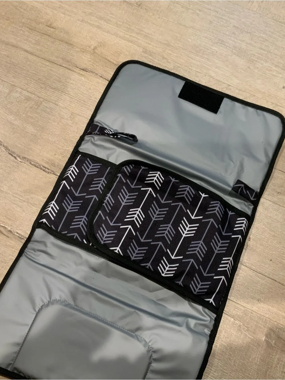 Travel Baby Diaper Changing Pad with Storage